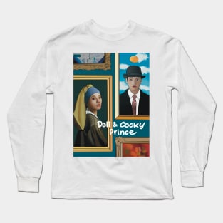 Dali and the cocky prince- Kdrama pop artwork Long Sleeve T-Shirt